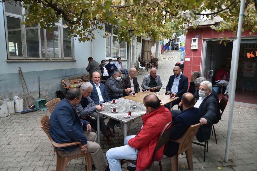 BAŞKAN AYDIN GEDELEK MAHALLE SAKİNLERİ İLE BİR ARAYA GELDİ