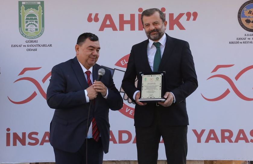 Gürsu Esnaf ve Sanatkarlar Odası 50. yılını kutladı
