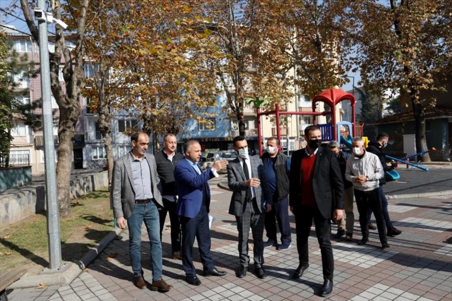 İnegöl’ün Güvenli Parkları Artıyor