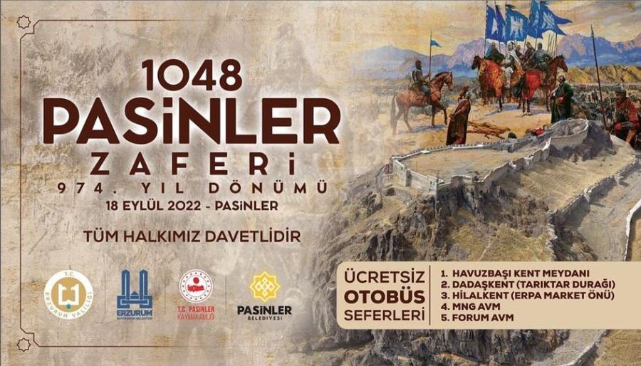 Pasinler Zaferine Coşkulu Kutlama