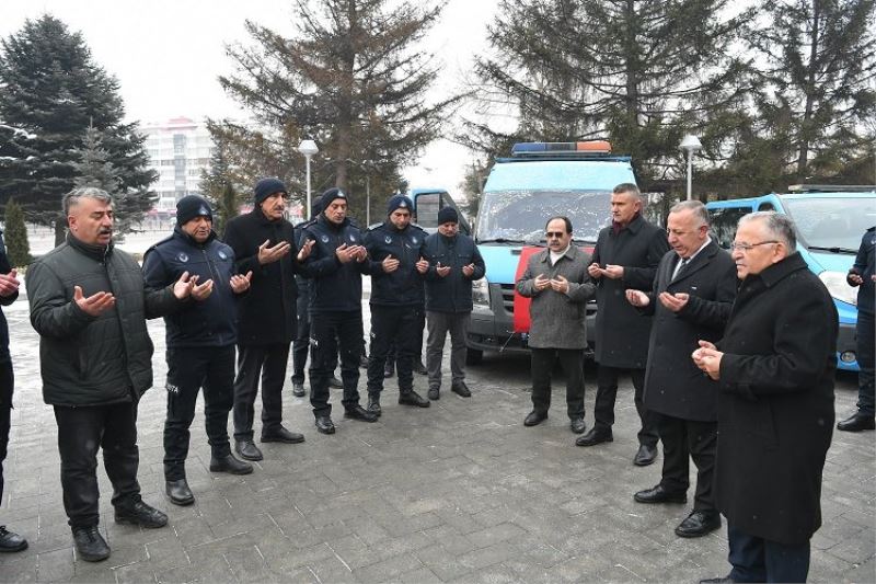 Kayseri zabıtası Hatay